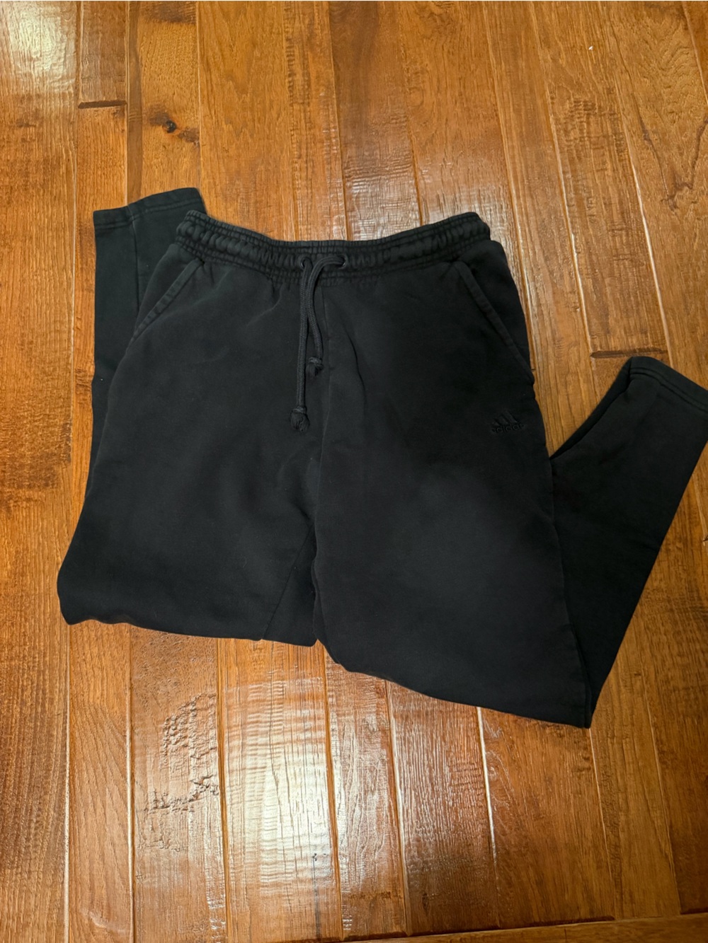 adidas Black Fleece Jogger Sweatpants